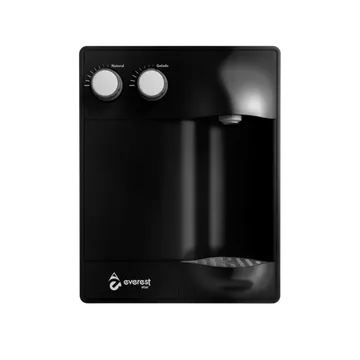 Purificador De Água Gelada Compressor Everest Star Preto 220 Preto
