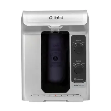 Purificador De Água Ibbl Viváx Touch Com Compressor Prata 127v