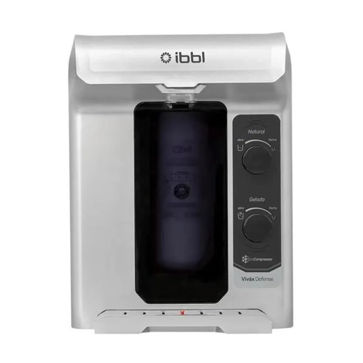 Purificador De Água Ibbl Viváx Touch Com Compressor Prata 127v, imagem 1 de 5