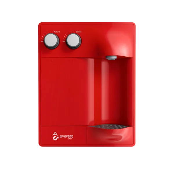 Purificador De Água Gelada Compressor Everest Star Cereja 127 Cereja, imagem 1 de 8