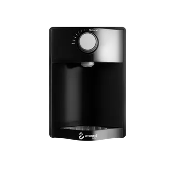 Purificador De Água Sem Refrigeração Everest Baby Preto Preto
