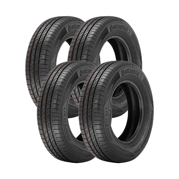 Jogo 4 Pneus Continental Aro 13 Powercontact 2 175/70R13 82T, imagem 1 de 1