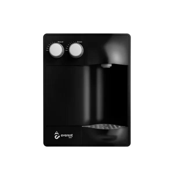Purificador De Água Gelada Compressor Everest Slim Preto 127 Preto, imagem 1 de 8