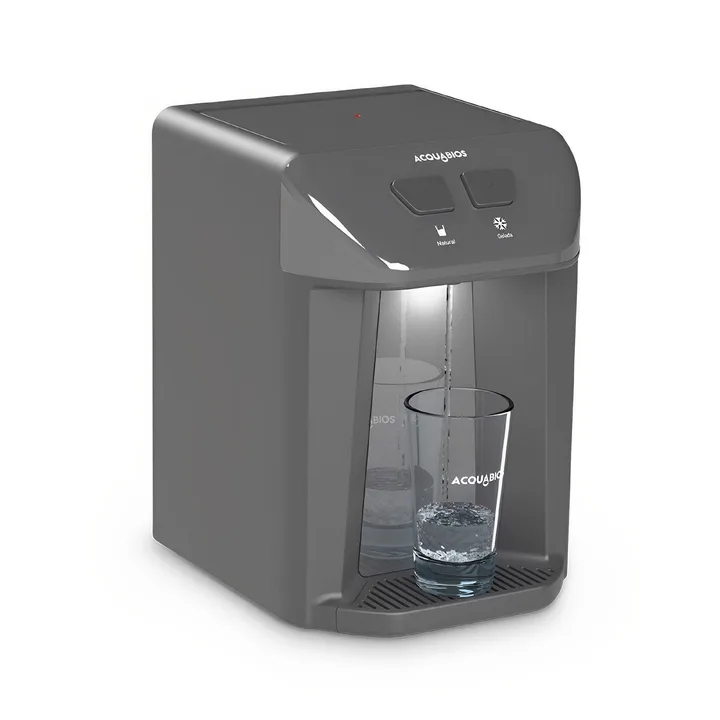 Purificador de Água Natural e Gelada Dark Premium Acquabios Bivolt, imagem 1 de 2