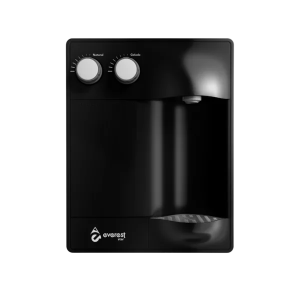 Purificador De Água Gelada Compressor Everest Star Preto 127 Preto, imagem 1 de 8